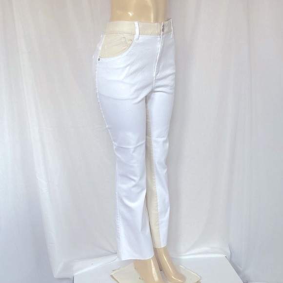 SALE - DEMOCRACY Jeans Women’s Tummy Control Size 18W Two-Tone Bootcut NWOT - Picture 5 of 9